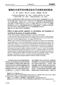 植物生長調(diào)節(jié)劑對黃瓜砧木不定根形成的影響.pdf