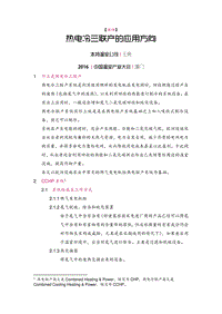 CCHP技術(shù)應(yīng)用方向.pdf