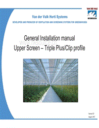 拉幕-鋼索拉幕General Installation manual Upper Screen ± Triple PlusClip profile.pdf