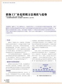 植物工廠補(bǔ)光照明方法現(xiàn)狀與趨勢(shì).pdf