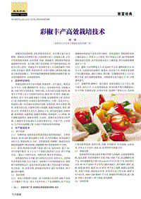 彩椒豐產(chǎn)高效栽培技術(shù).pdf