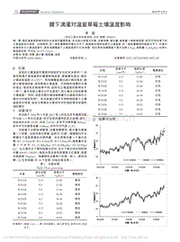 膜下滴灌對(duì)溫室草莓土壤溫度影響.pdf