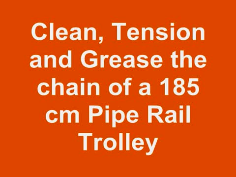 Berg Product maintain the chain of a 185 cm pipe rail trolley.wmv.mp4
