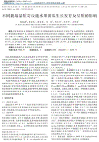 不同栽培基質(zhì)對設(shè)施水果黃瓜生長發(fā)育及品質(zhì)的影響.pdf