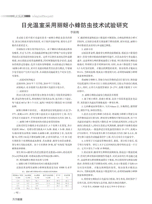 日光溫室采用麗蚜小蜂防蟲技術(shù)試驗(yàn)研究.pdf