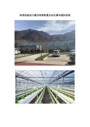 標(biāo)準(zhǔn)的溫室大棚為啥都配置自動(dòng)化幕布遮陽(yáng)系統(tǒng).docx