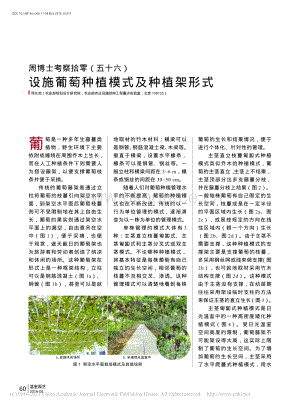 周博士考察拾零（56）設(shè)施葡萄種植模式及種植架形式_周長(zhǎng)吉.pdf