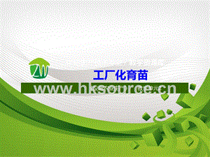 設(shè)施蔬菜生產(chǎn)-工廠(chǎng)化育苗.ppt