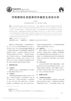 河南舞鋼瓜類蔬菜田實蠅發(fā)生動態(tài)分析_王合生.pdf