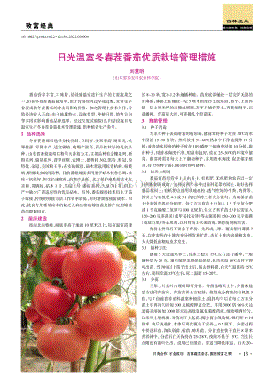 日光溫室冬春茬番茄優(yōu)質(zhì)栽培管理措施.pdf