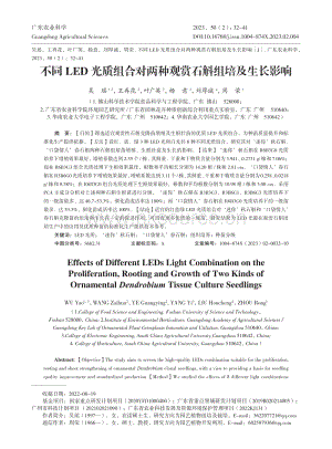 不同 LED 光質(zhì)組合對(duì)兩種觀賞石斛組培及生長(zhǎng)影響.pdf