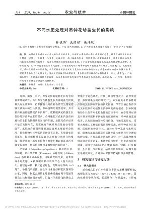 不同水肥處理對(duì)吊鐘花幼苗生長(zhǎng)的影響_林鏡濤.pdf